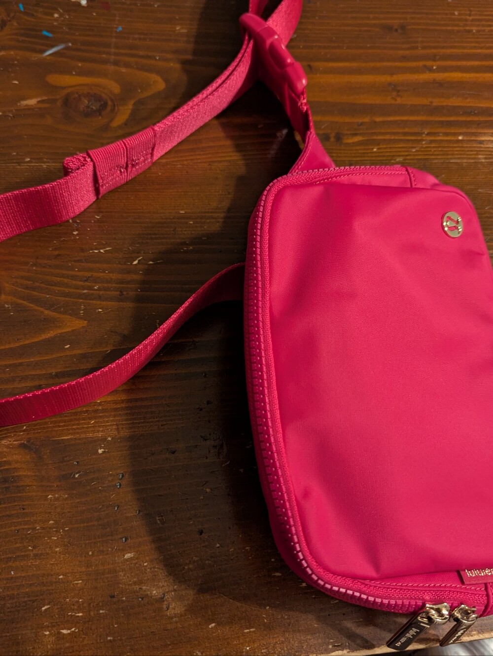 lululemon athletica Bright Pink Crossbody Bag